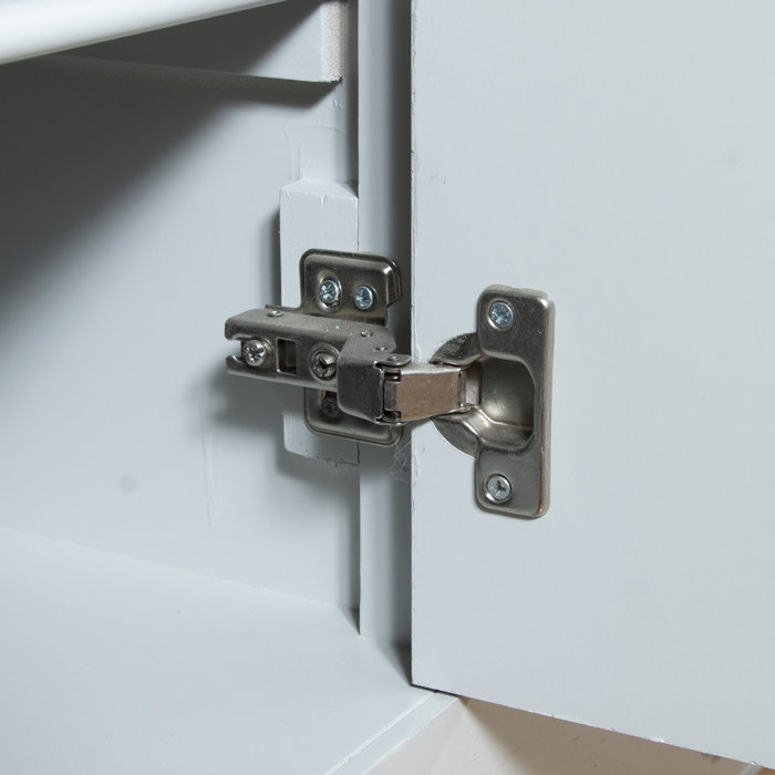 One Allium Way® Genevieve 60'' Double Bathroom Vanity with Marble Top